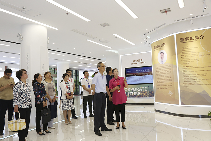 安徽省生态环境厅副厅长罗宏一行莅临利澳国际注册科技调研指导